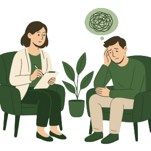 Bireysel terapi seansı